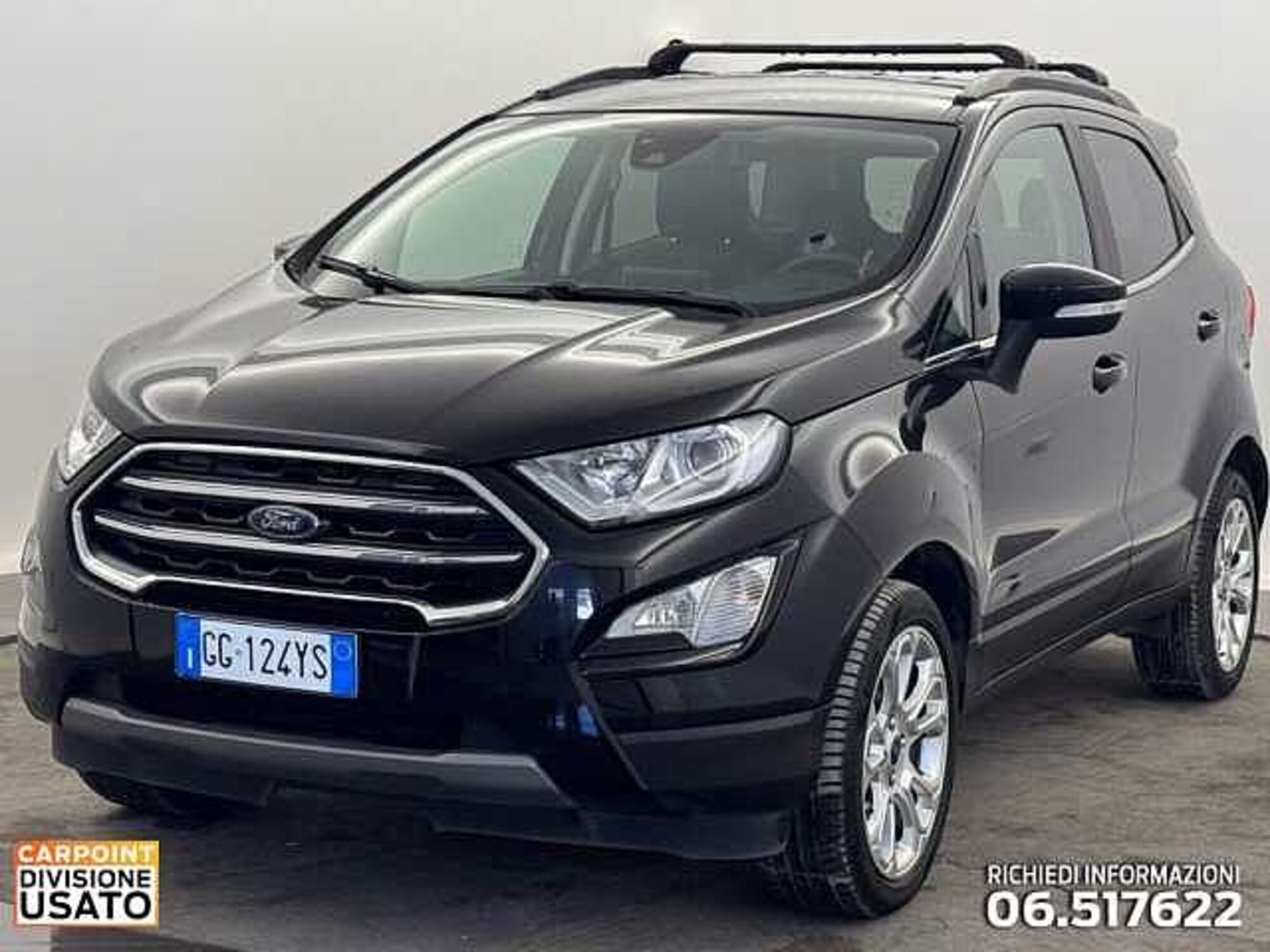 Ford EcoSport 1.0 EcoBoost 125 CV Titanium  del 2021 usata a Roma