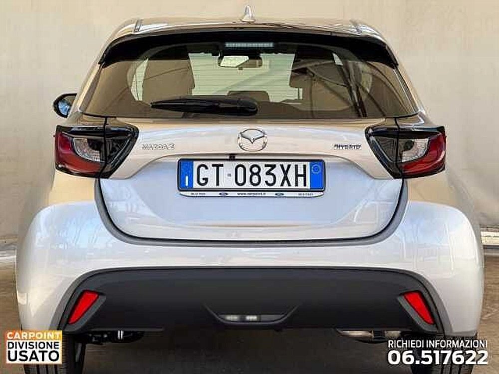 Mazda Mazda2 Hybrid 1.5 vvt full hybrid electric Centre Line e-cvt nuova a Roma (4)