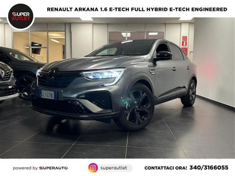 Renault Arkana Hybrid E-Tech 145 CV Engineered del 2023 usata a Vigevano