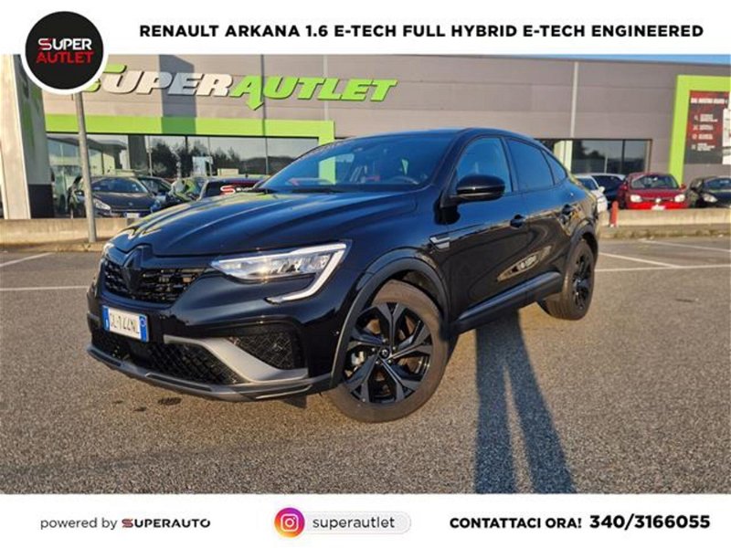 Renault Arkana 1.6 E-Tech full hybrid Techno 145cv del 2023 usata a Vigevano