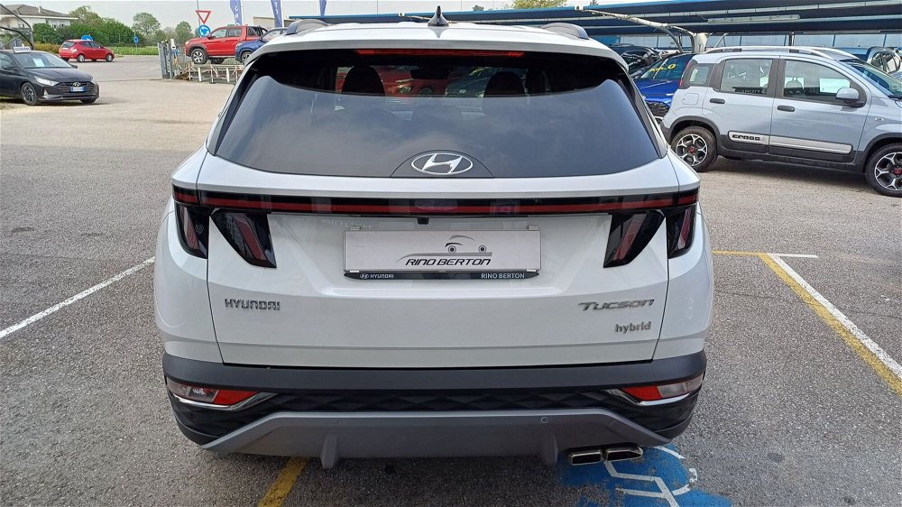 Hyundai Tucson 1.6 hev NLine 2wd auto del 2022 usata a Veggiano (4)