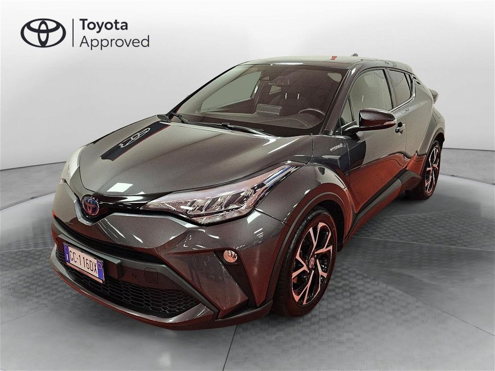 Toyota Toyota C-HR 1.8 Hybrid E-CVT Trend  del 2021 usata a Messina