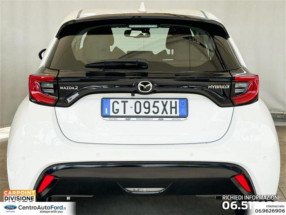 Mazda Mazda2 Hybrid 1.5 VVT e-CVT Full Hybrid Electric Agile nuova a Albano Laziale (4)