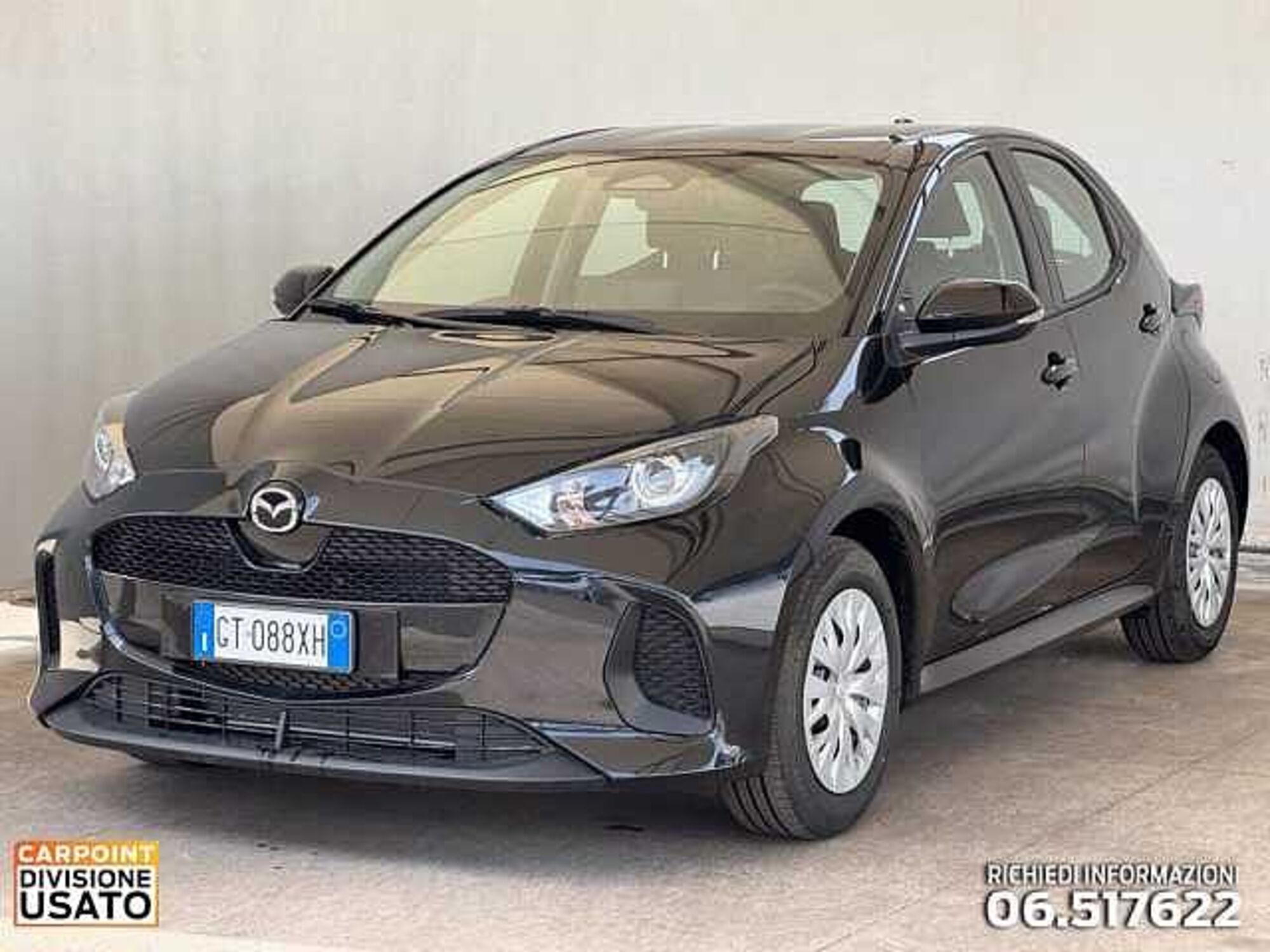 Mazda Mazda2 Hybrid 1.5 vvt full hybrid electric Prime Line e-cvt nuova a Roma