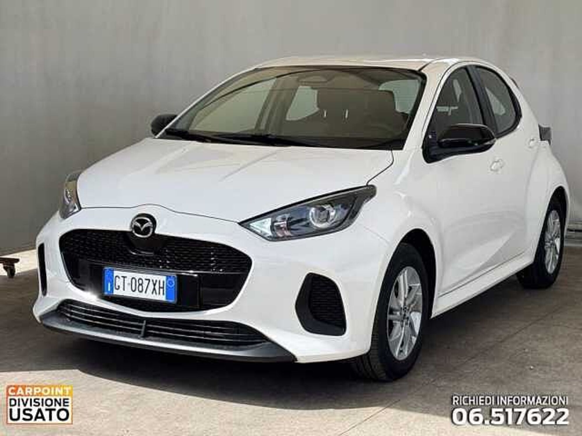 Mazda Mazda2 Hybrid 1.5 vvt full hybrid electric Centre Line e-cvt nuova a Roma