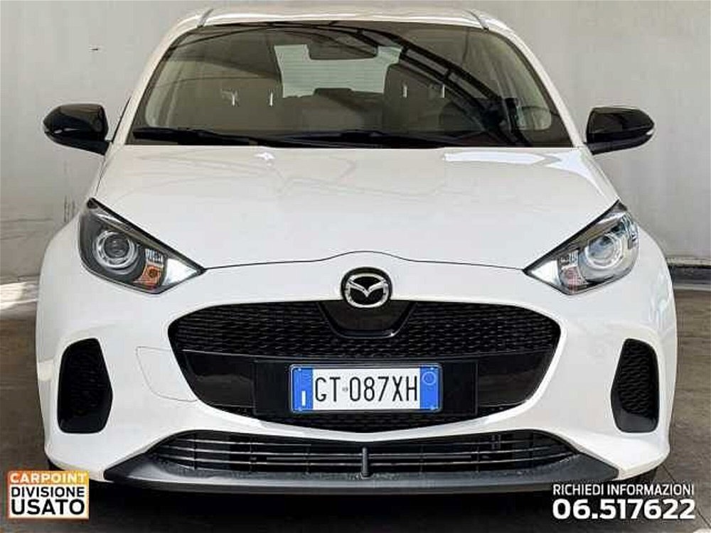 Mazda Mazda2 Hybrid 1.5 vvt full hybrid electric Centre Line e-cvt nuova a Roma (2)