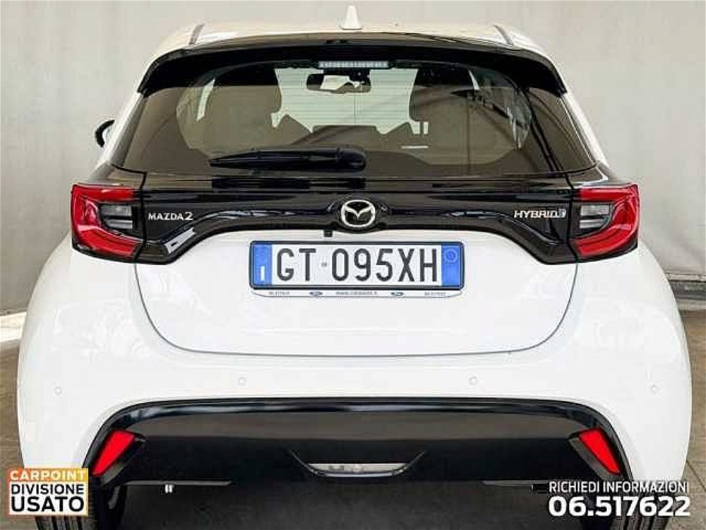 Mazda Mazda2 Hybrid 1.5 VVT e-CVT Full Hybrid Electric Agile nuova a Roma (4)