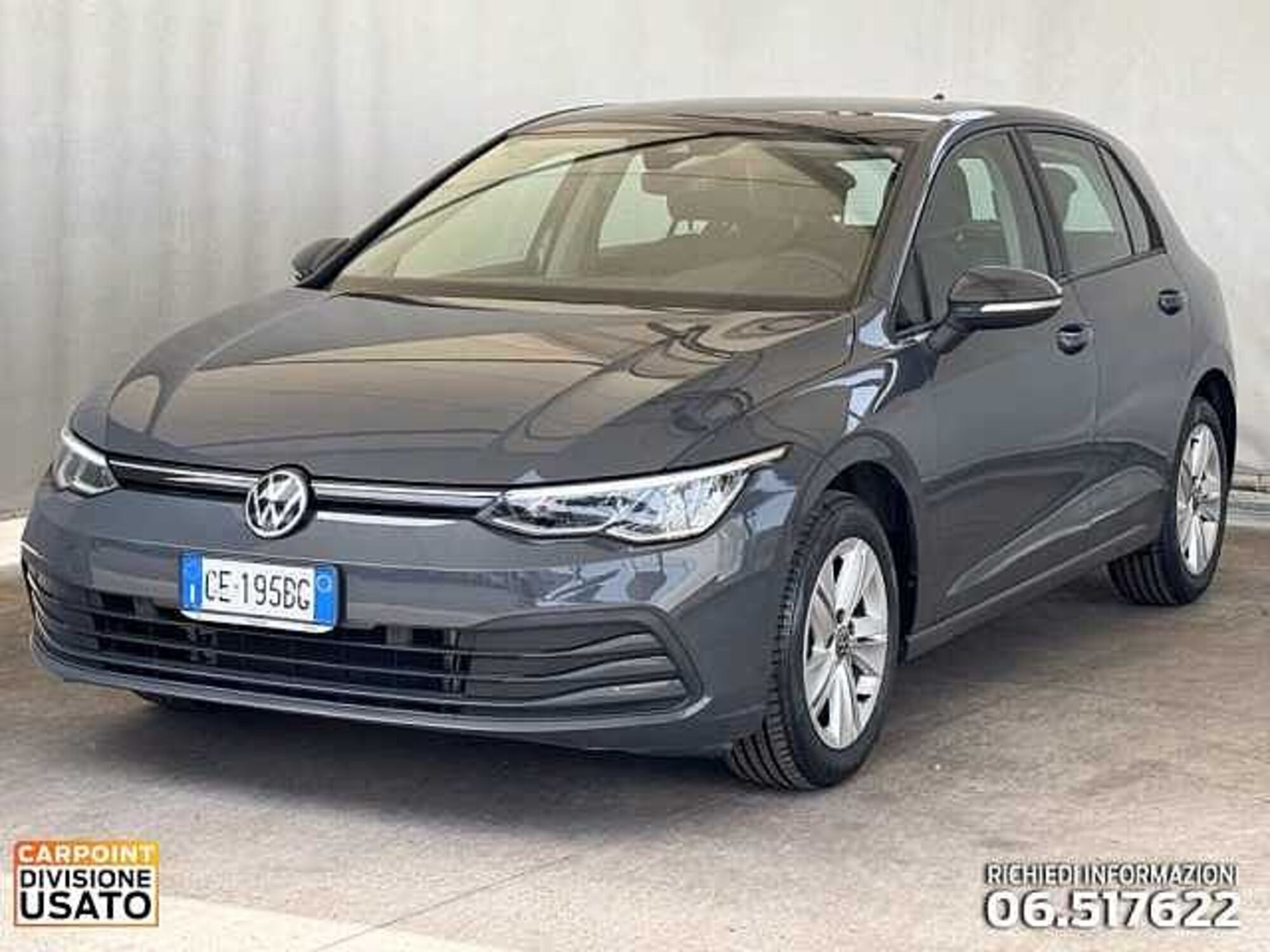 Volkswagen Golf 1.5 eTSI 150 CV EVO ACT DSG Life del 2020 usata a Roma