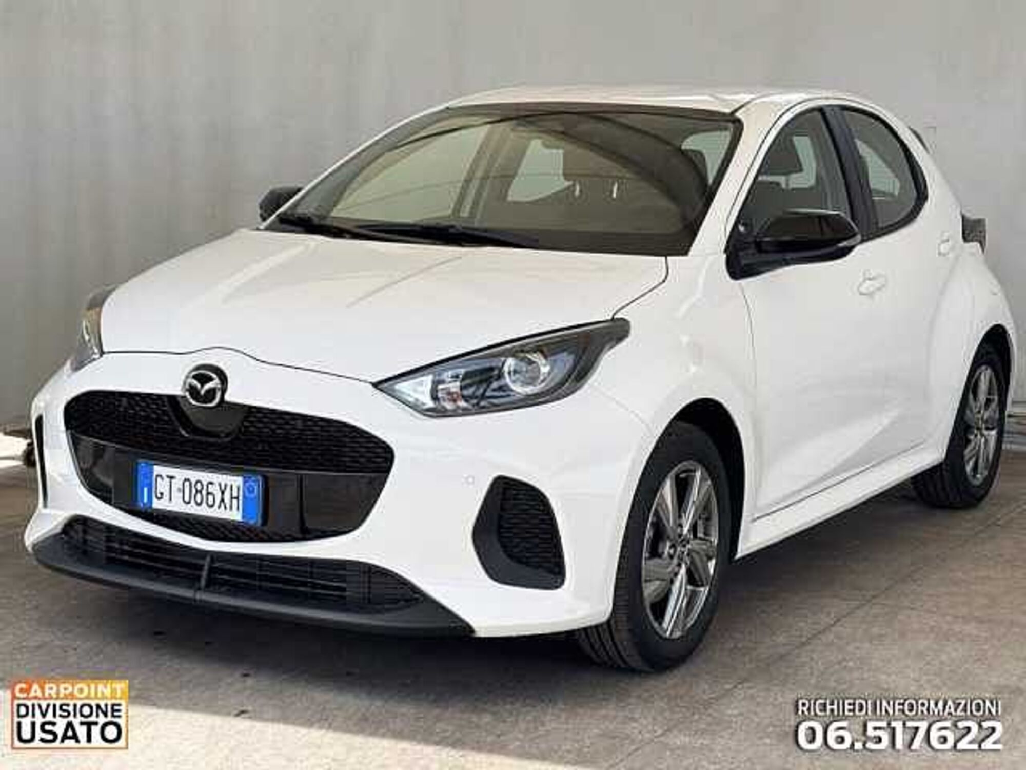 Mazda Mazda2 Hybrid 1.5 vvt full hybrid electric Exclusive Line e-cvt nuova a Roma