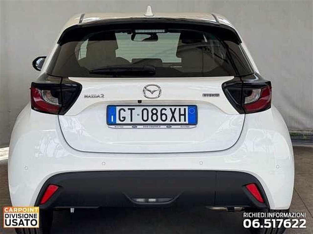 Mazda Mazda2 Hybrid 1.5 vvt full hybrid electric Exclusive Line e-cvt nuova a Roma (4)
