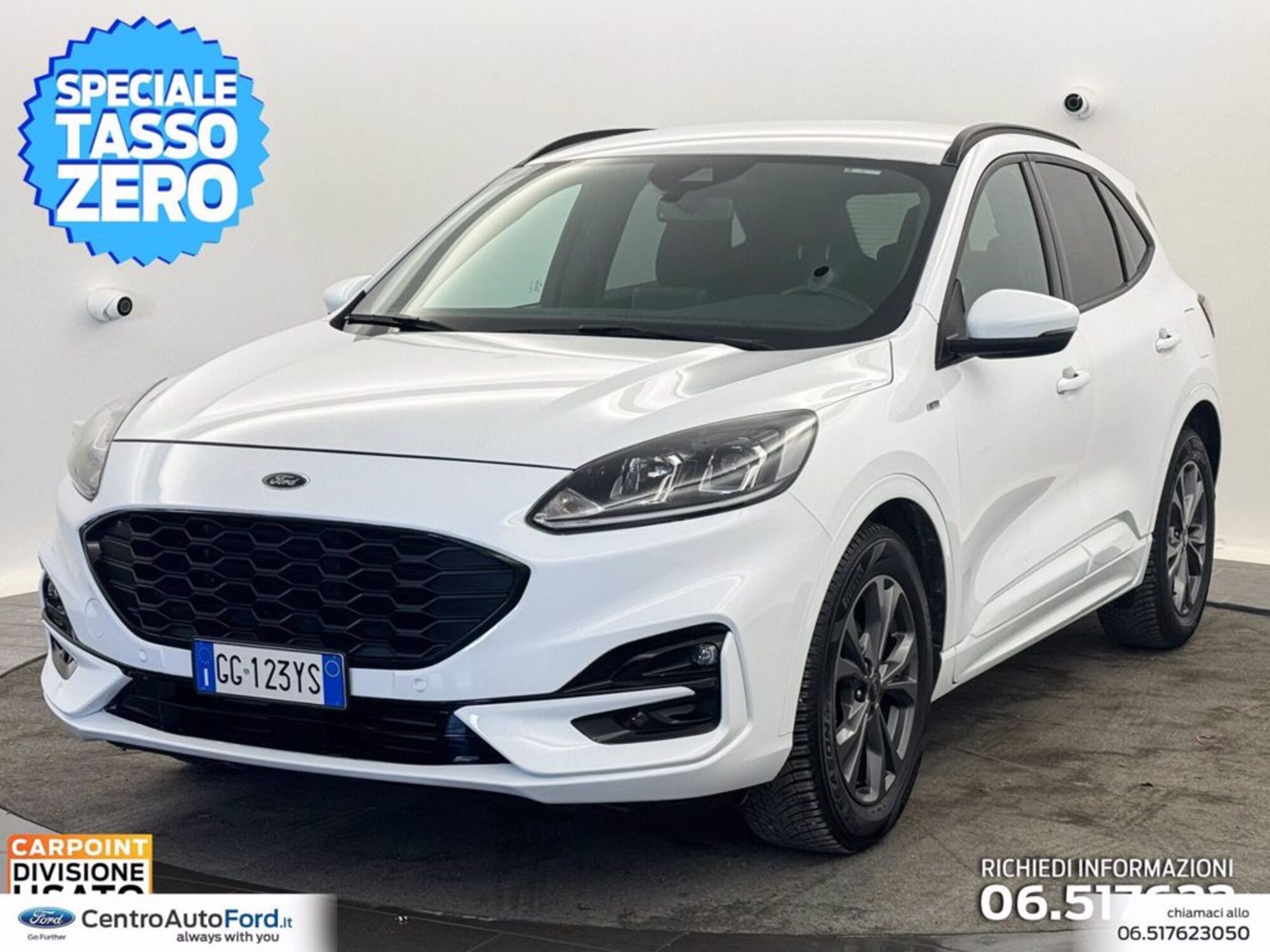 Ford Kuga 1.5 EcoBlue 120 CV 2WD ST-Line  del 2021 usata a Albano Laziale