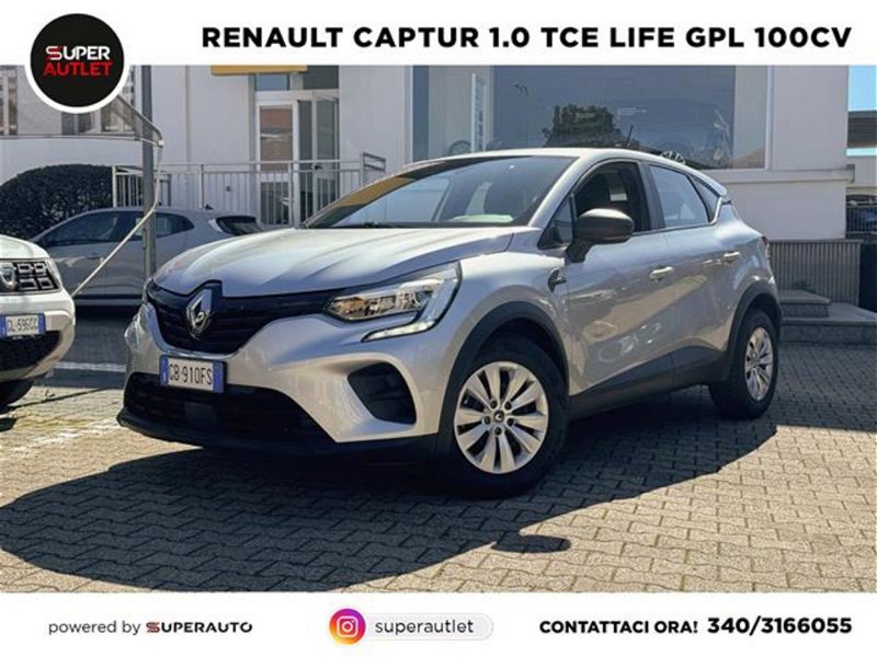 Renault Captur TCe 100 CV GPL Life  del 2020 usata a Vigevano