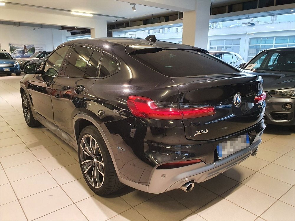 BMW X4 xDrive20d Msport  del 2019 usata a Messina (3)