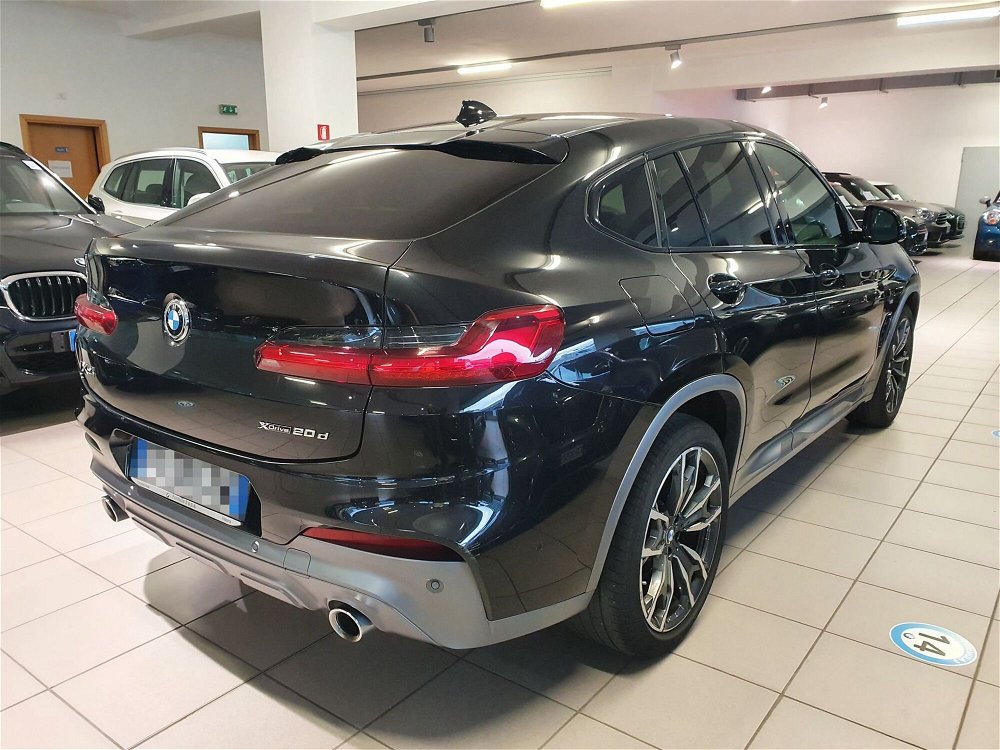 BMW X4 xDrive20d Msport  del 2019 usata a Messina (4)