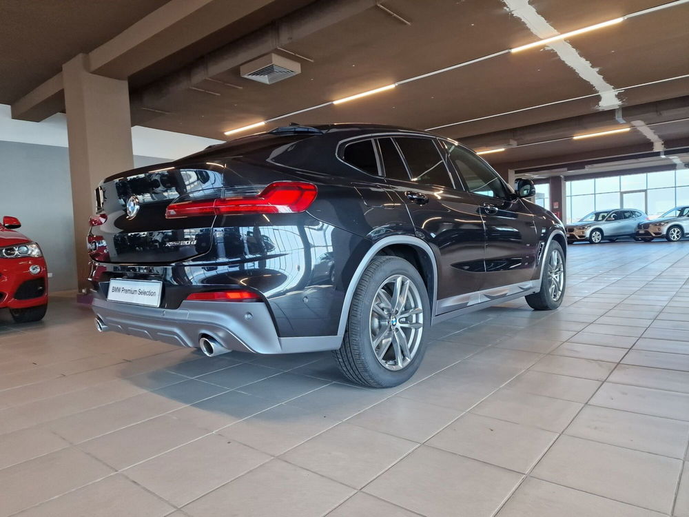 BMW X4 xDrive20d Msport  del 2019 usata a Messina (3)