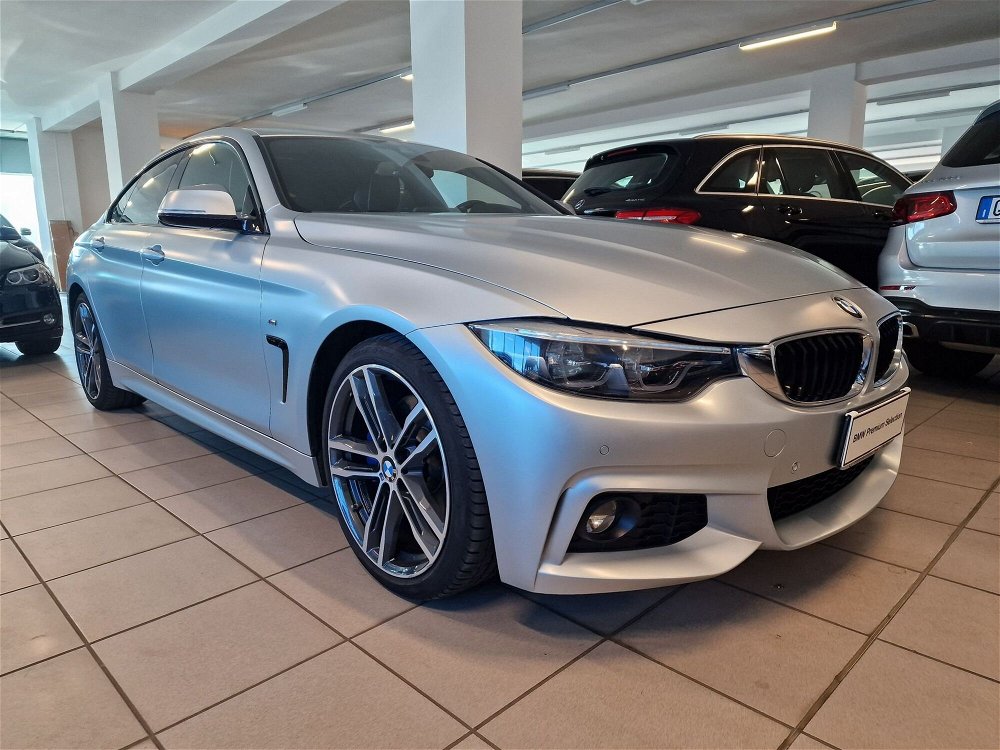 BMW Serie 4 Gran Coupé 420d  Msport  del 2018 usata a Messina (3)