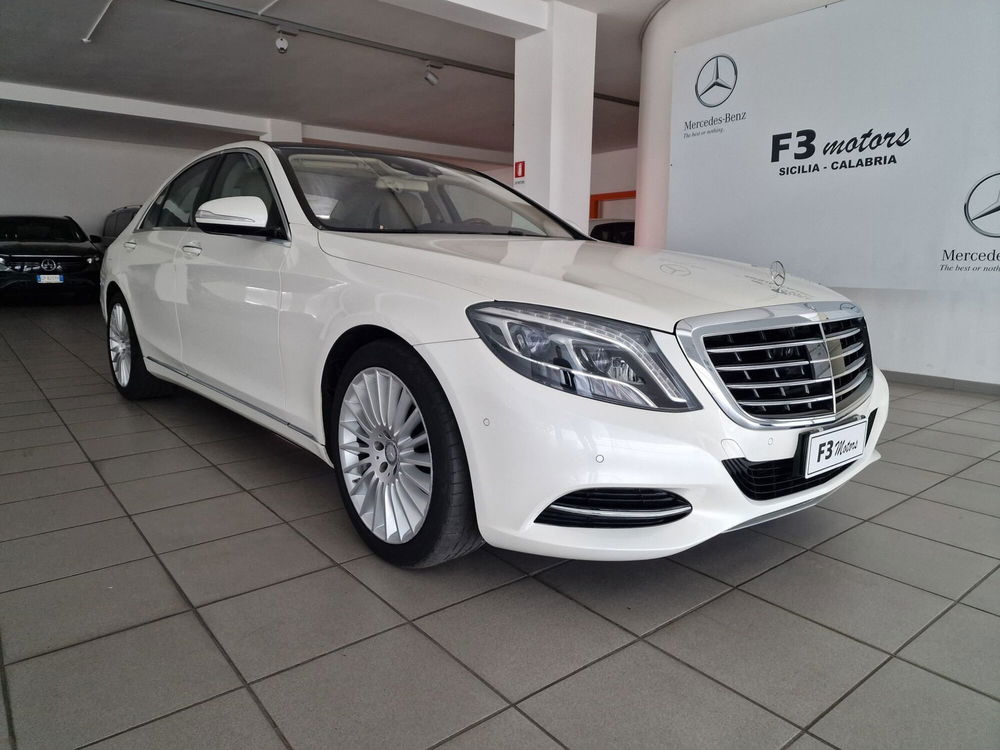 Mercedes-Benz Classe S 350 d 4Matic Maximum  del 2015 usata a Messina (2)