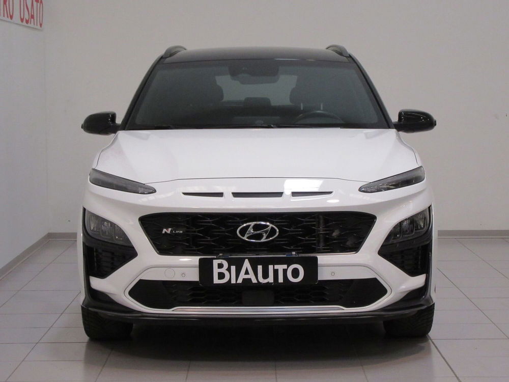 Hyundai Kona 1.6 CRDI Hybrid 48V DCT XLine del 2021 usata a Sesto Fiorentino (4)