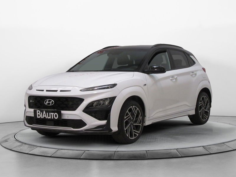 Hyundai Kona 1.6 CRDI Hybrid 48V DCT NLine del 2021 usata a Sesto Fiorentino