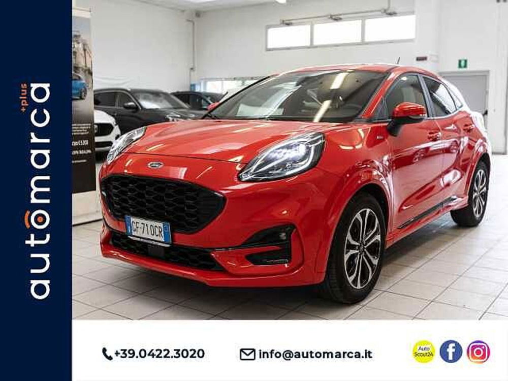 Ford Puma 1.0 EcoBoost 125 CV S&S ST-Line del 2021 usata a Silea