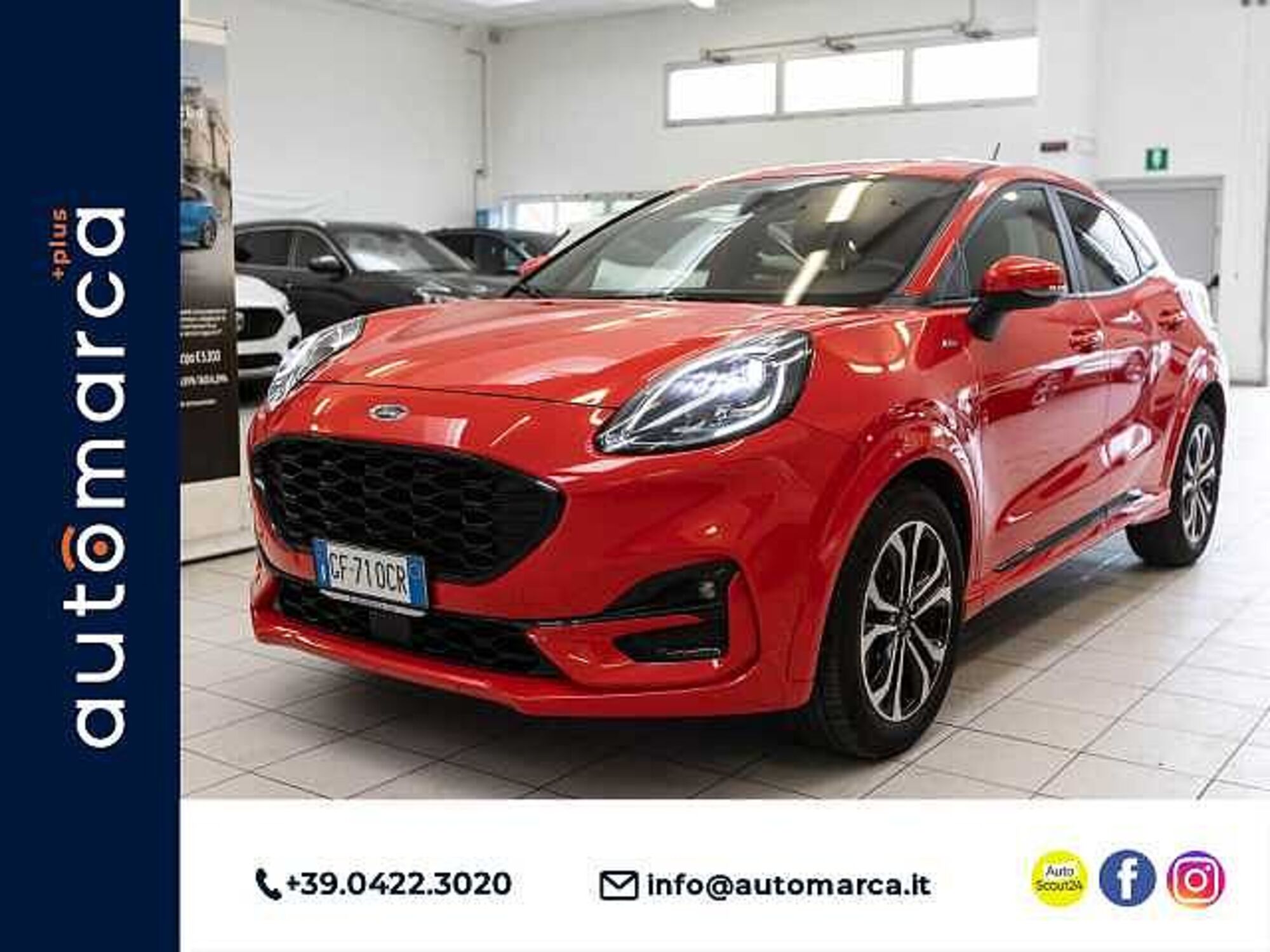 Ford Puma 1.0 EcoBoost 125 CV S&amp;S ST-Line del 2021 usata a Silea