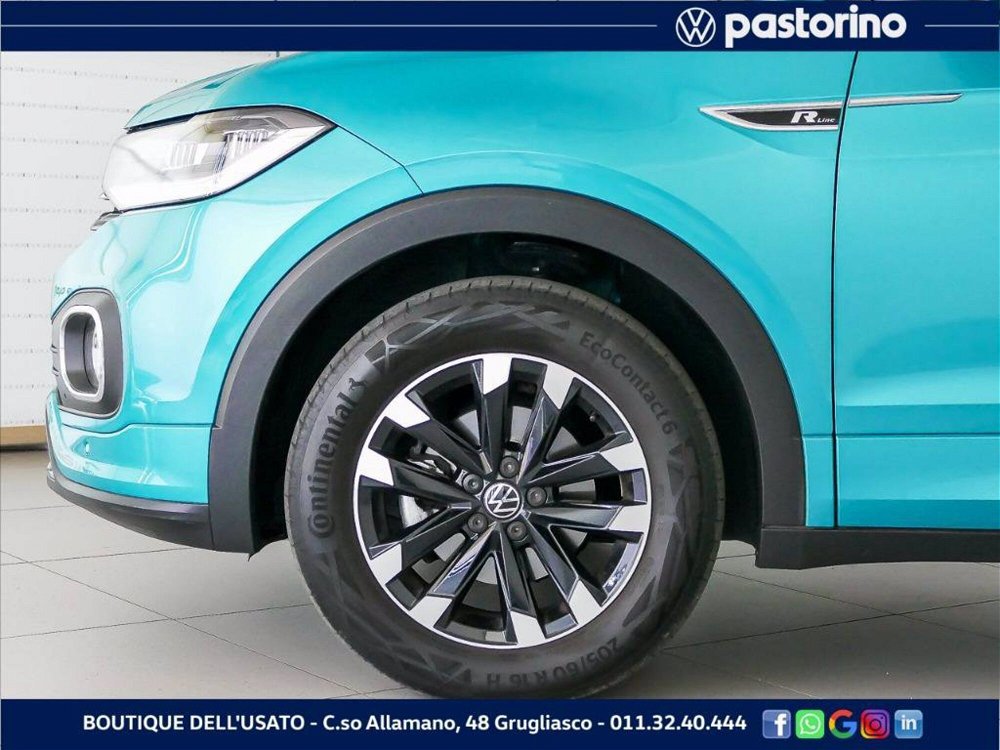 Volkswagen T-Cross 1.0 TSI 110 CV DSG Sport del 2021 usata a Grugliasco (5)