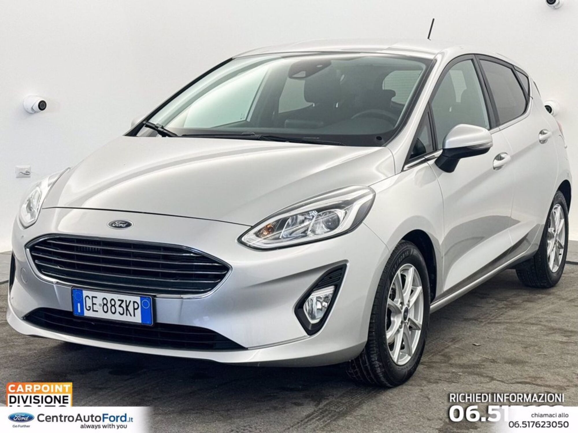 Ford Fiesta 1.0 Ecoboost Hybrid 125 CV 5 porte Titanium  del 2021 usata a Albano Laziale