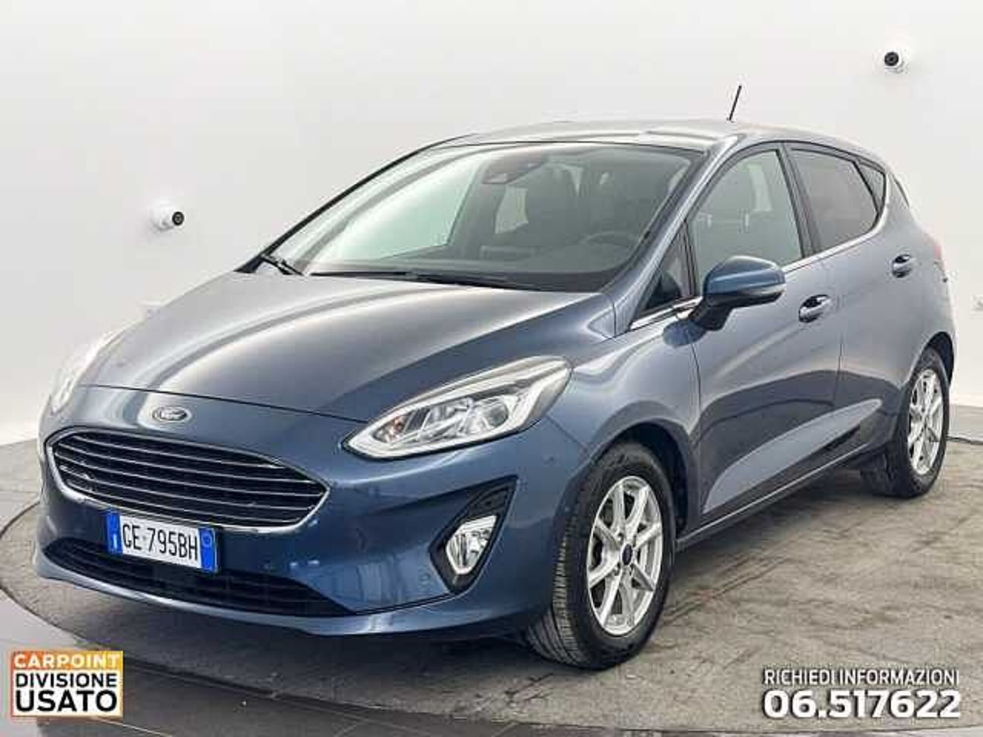 Ford Fiesta 1.0 Ecoboost 125 CV DCT Titanium del 2021 usata a Roma