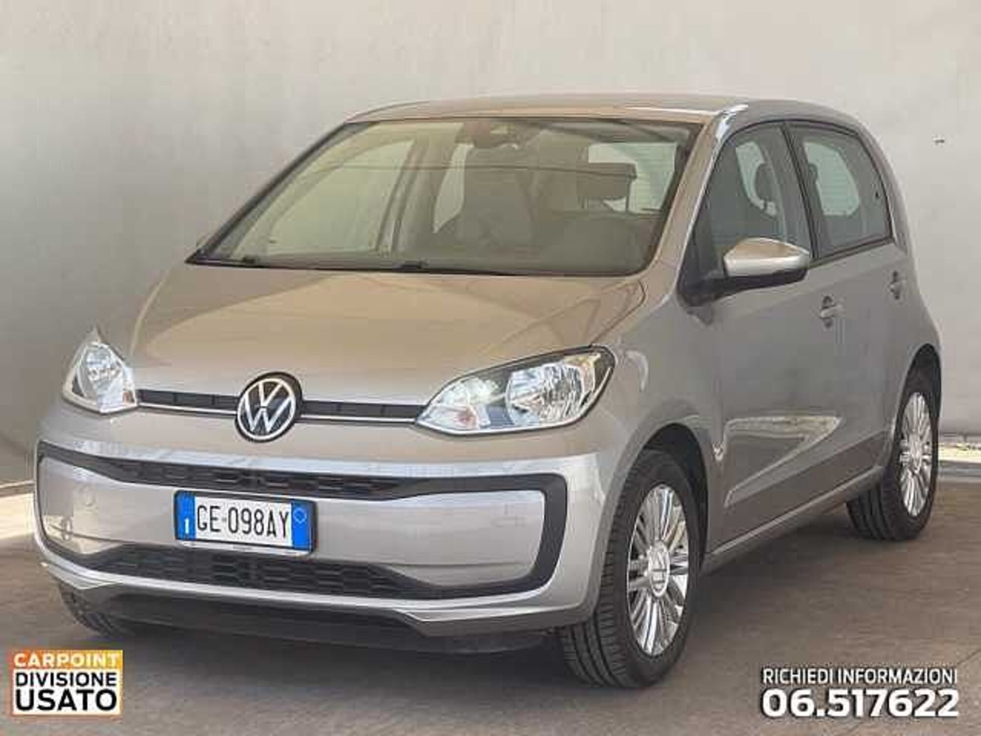 Volkswagen up! 5p. EVO move up! BlueMotion Technology del 2021 usata a Roma