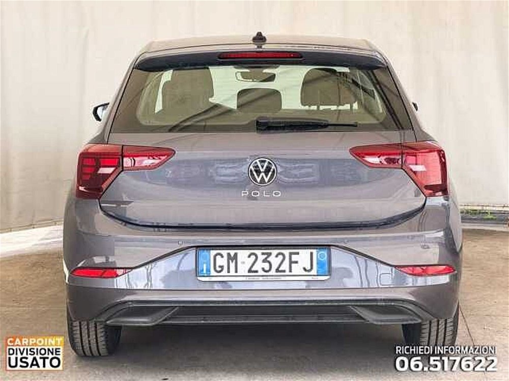Volkswagen Polo 1.0 tsi Life 95cv dsg del 2022 usata a Roma (4)