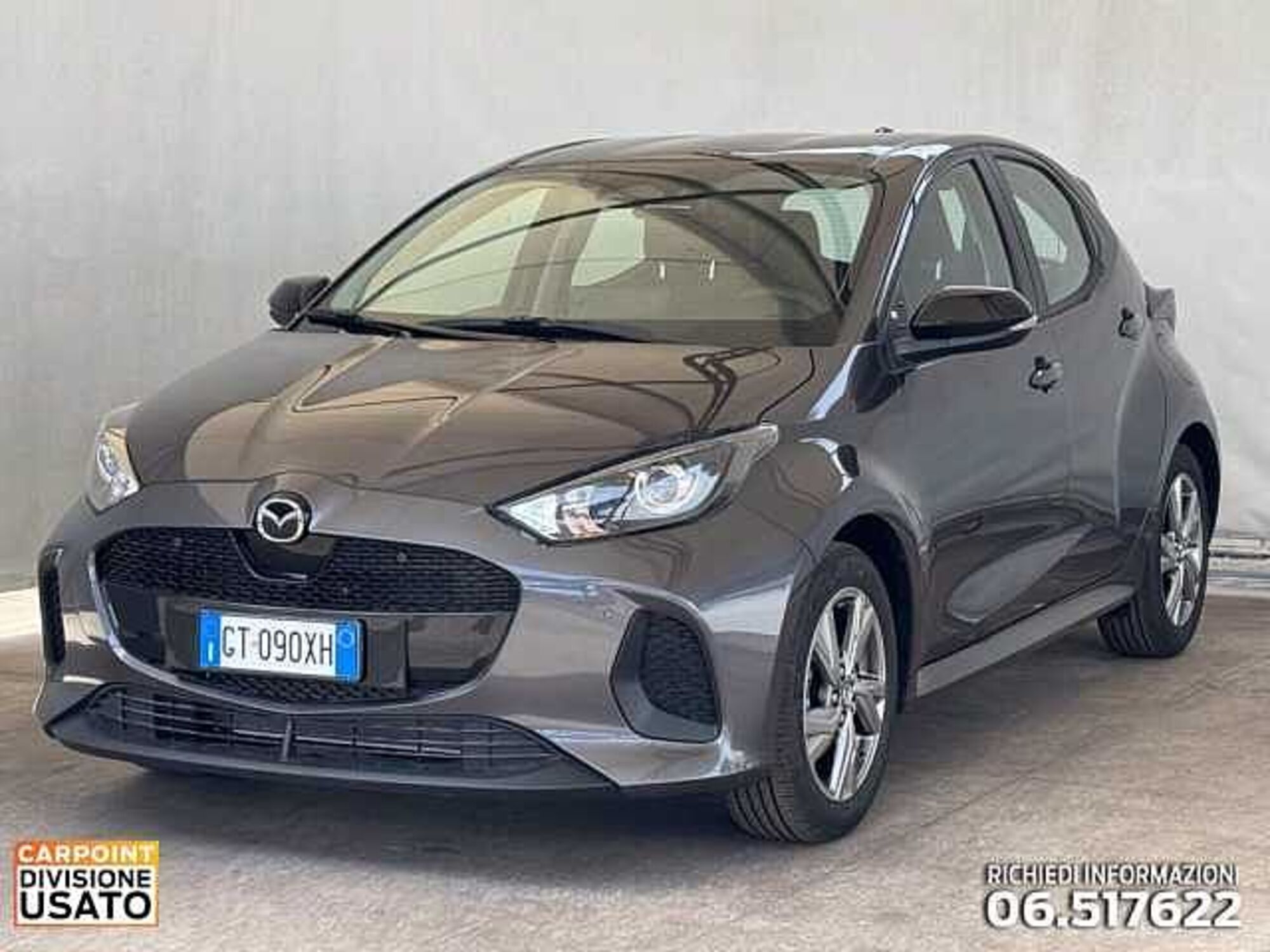 Mazda Mazda2 Hybrid 1.5 vvt full hybrid electric Exclusive Line e-cvt nuova a Roma