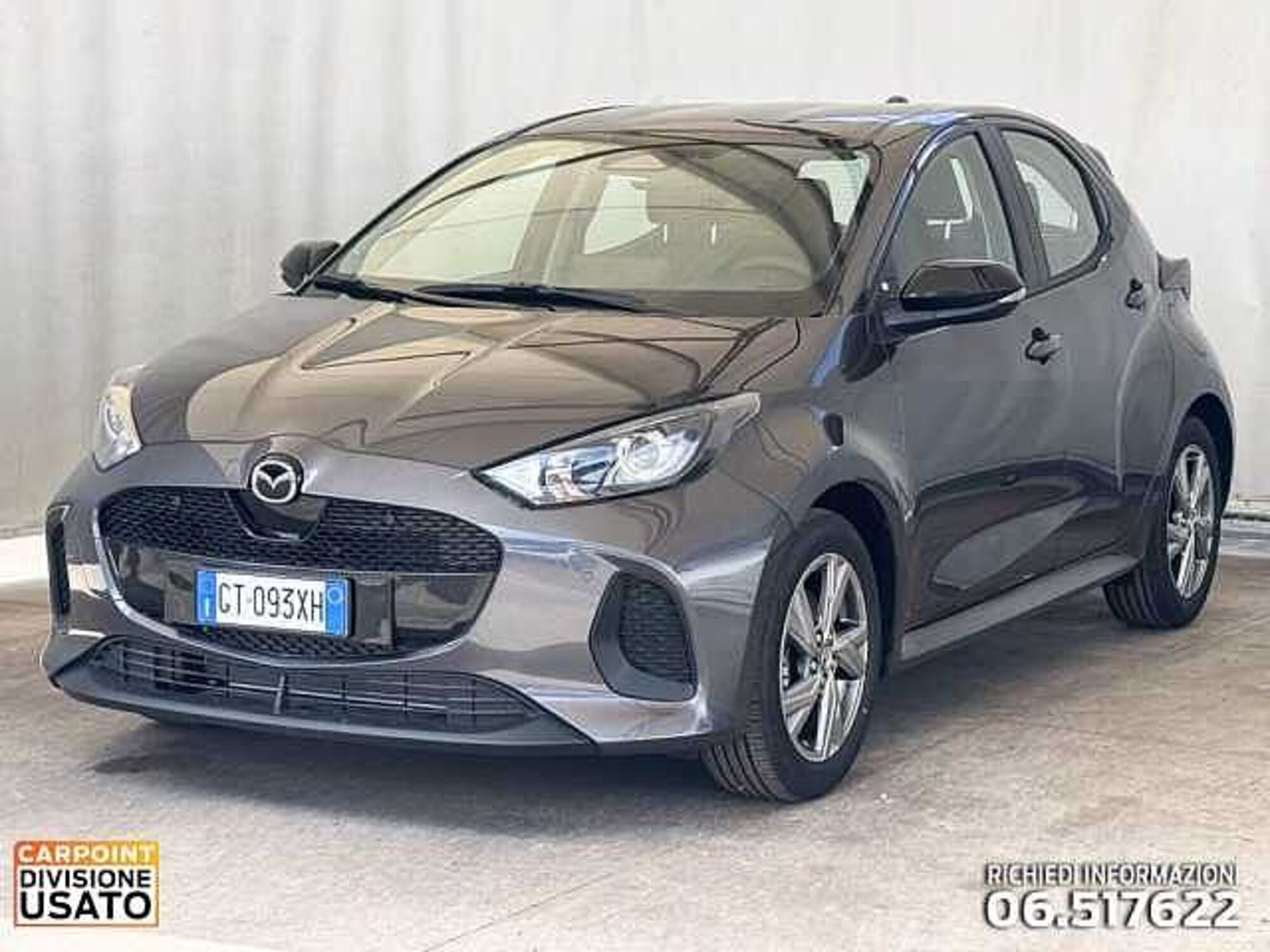 Mazda Mazda2 Hybrid 1.5 vvt full hybrid electric Exclusive Line e-cvt nuova a Roma