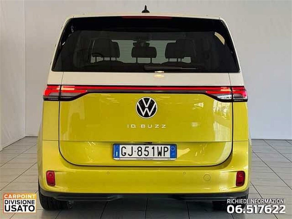Volkswagen ID.Buzz 77 kWh Pro del 2022 usata a Roma (4)