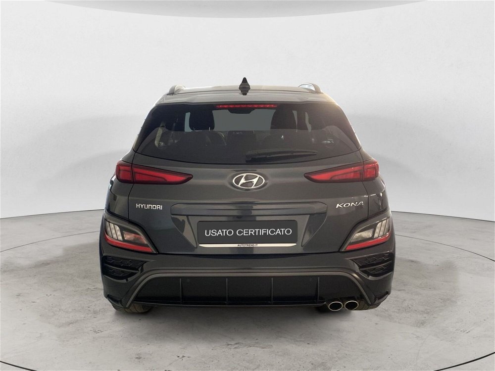 Hyundai Kona 1.6 CRDI Hybrid 48V iMT NLine del 2021 usata a Bari (4)