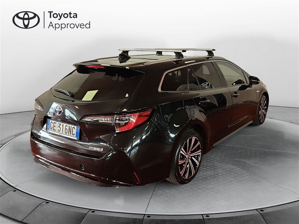 Toyota Corolla Touring Sports 1.8 Hybrid Style  del 2021 usata a Messina (5)
