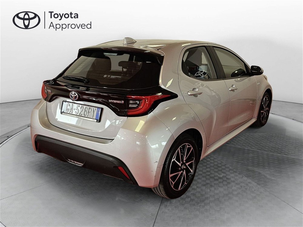 Toyota Yaris 1.5 Hybrid 5 porte Trend del 2020 usata a Messina (5)