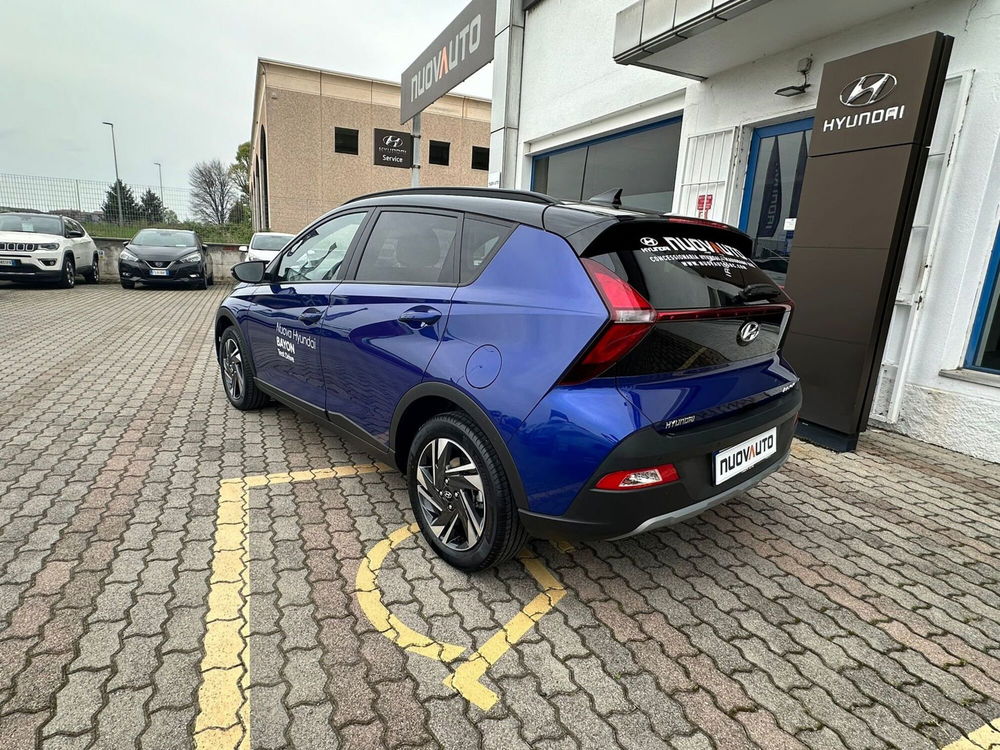 Hyundai Bayon 1.0 T-GDI Hybrid 48V iMT XLine del 2023 usata a Madignano (3)