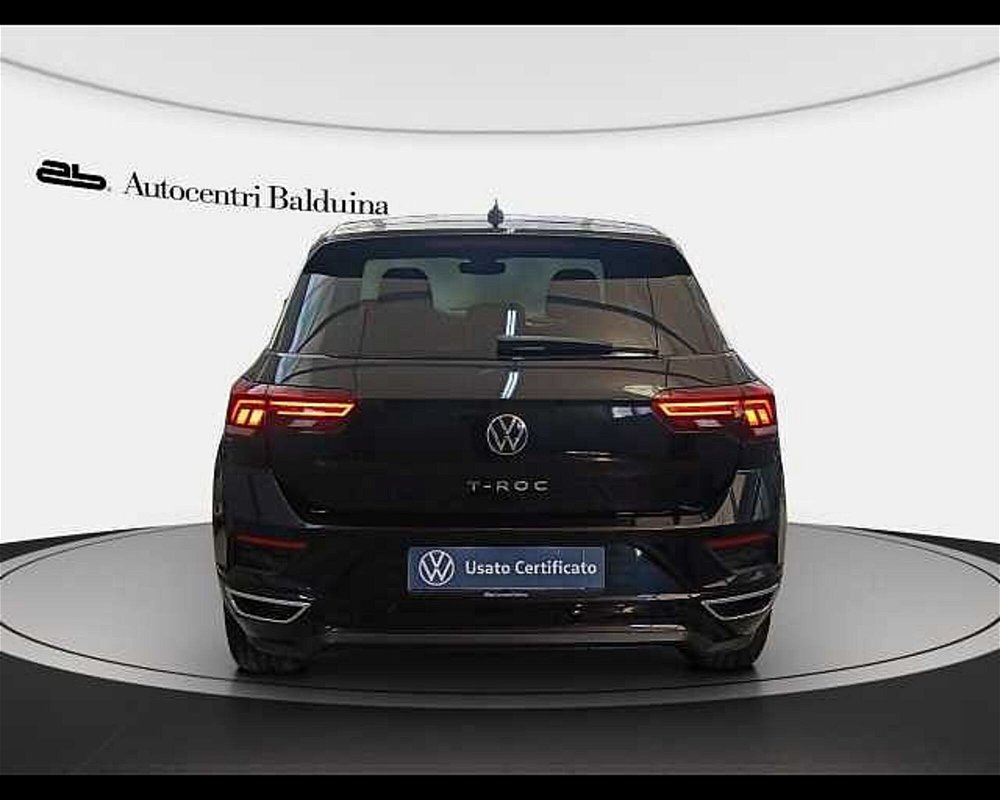 Volkswagen T-Roc 2.0 TDI SCR 150 CV DSG Sport BlueMotion Technology del 2021 usata a Roma (5)