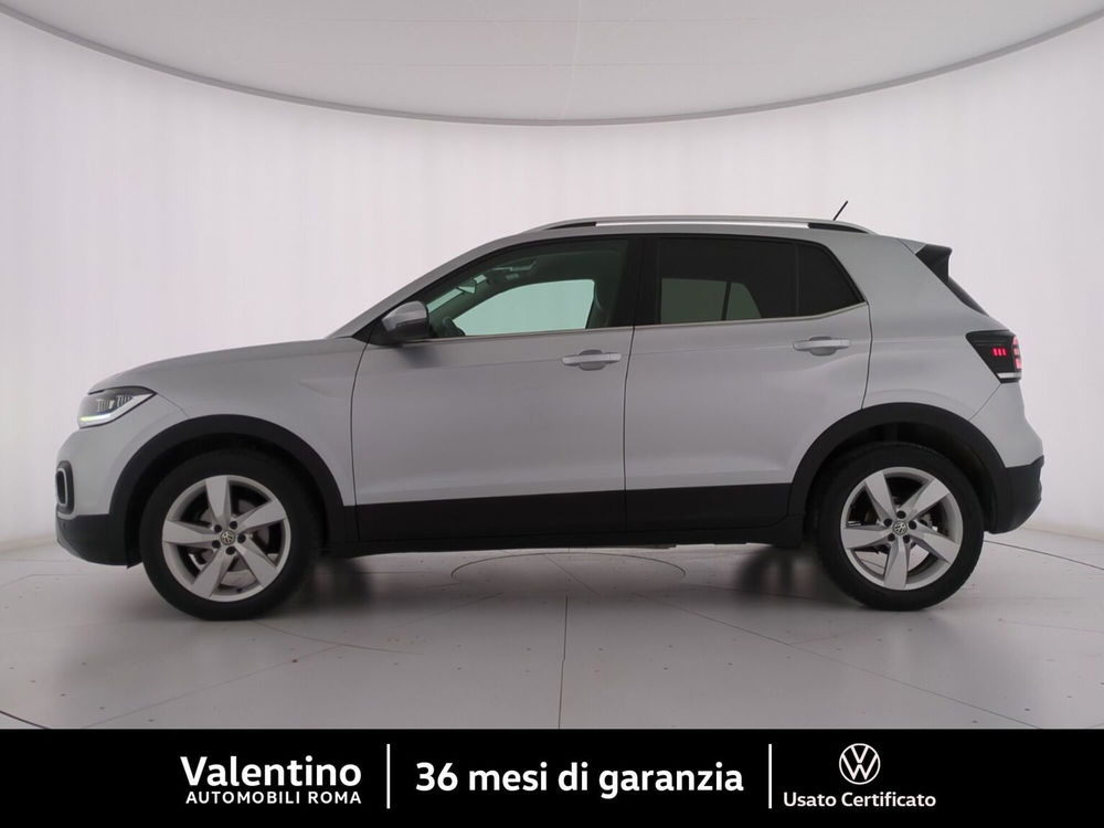 Volkswagen T-Cross 1.0 TSI 115 CV DSG Advanced BMT  del 2020 usata a Roma (4)