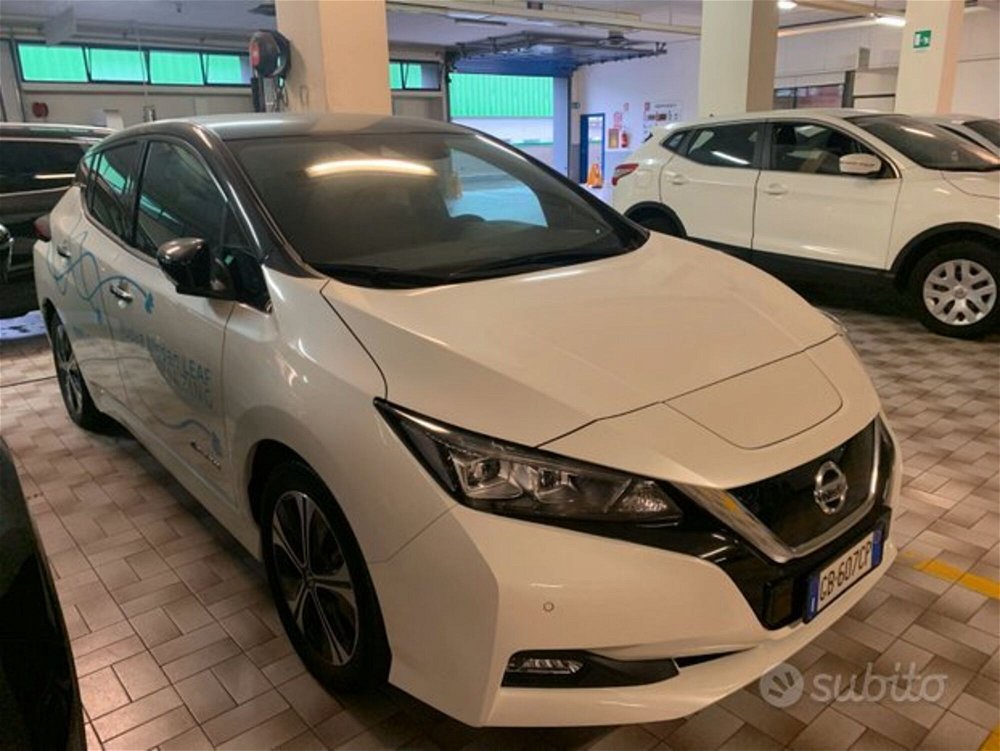 Nissan Leaf Visia del 2020 usata a Cagliari (4)