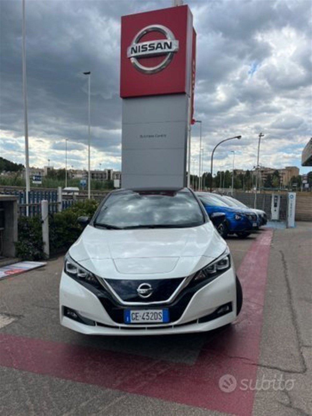 Nissan Leaf Visia del 2021 usata a Cagliari (2)