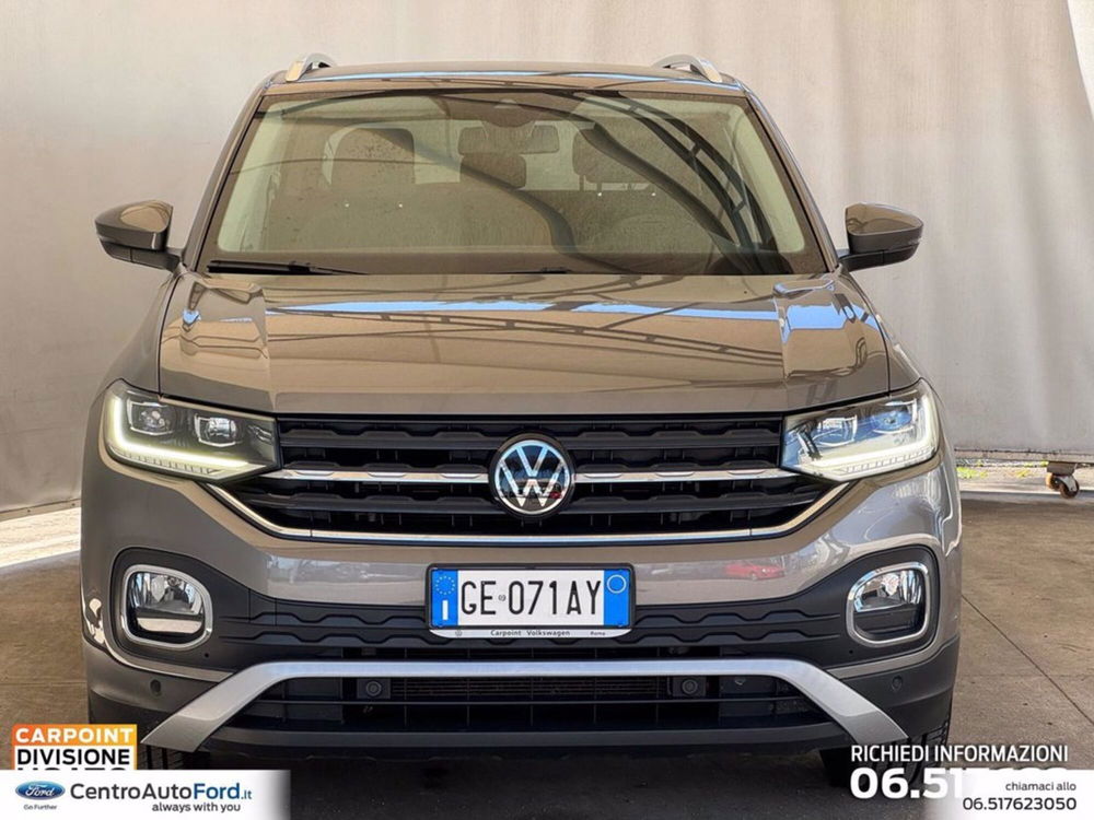 Volkswagen T-Cross 1.0 TSI 110 CV Advanced del 2021 usata a Albano Laziale (2)