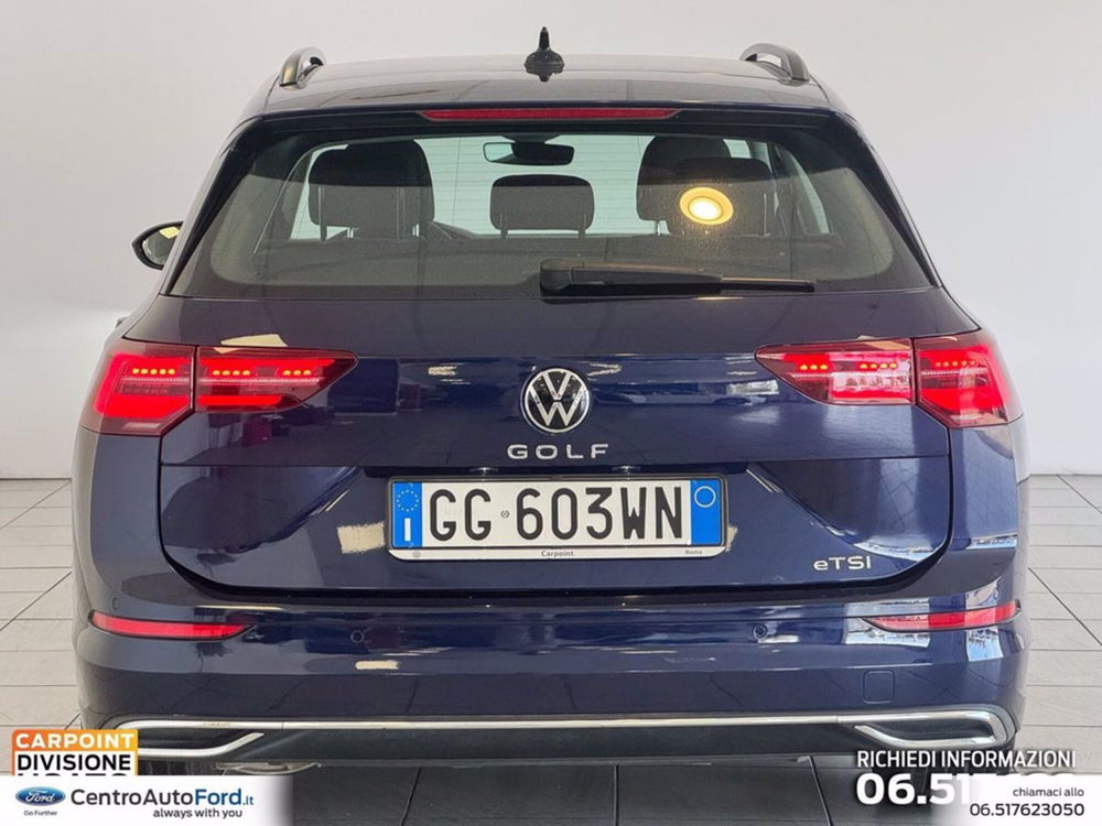 Volkswagen Golf Variant 1.5 eTSI EVO ACT DSG Style del 2021 usata a Albano Laziale (4)