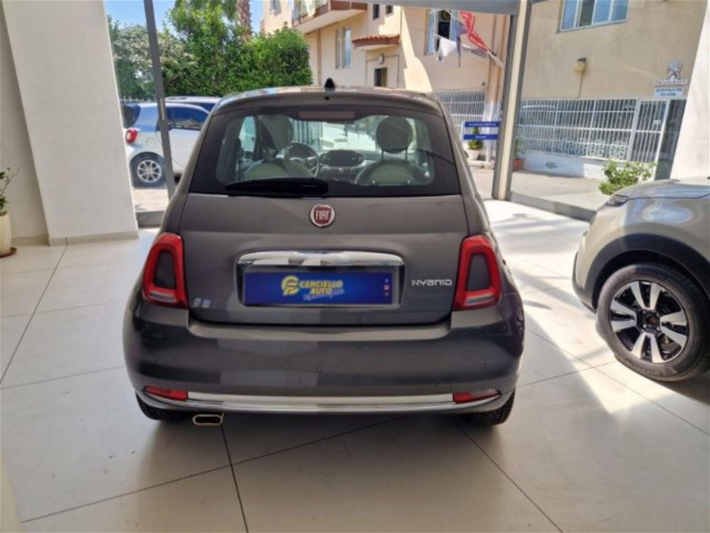 Fiat 500 1.0 Hybrid Dolcevita  del 2021 usata a Somma Vesuviana (5)