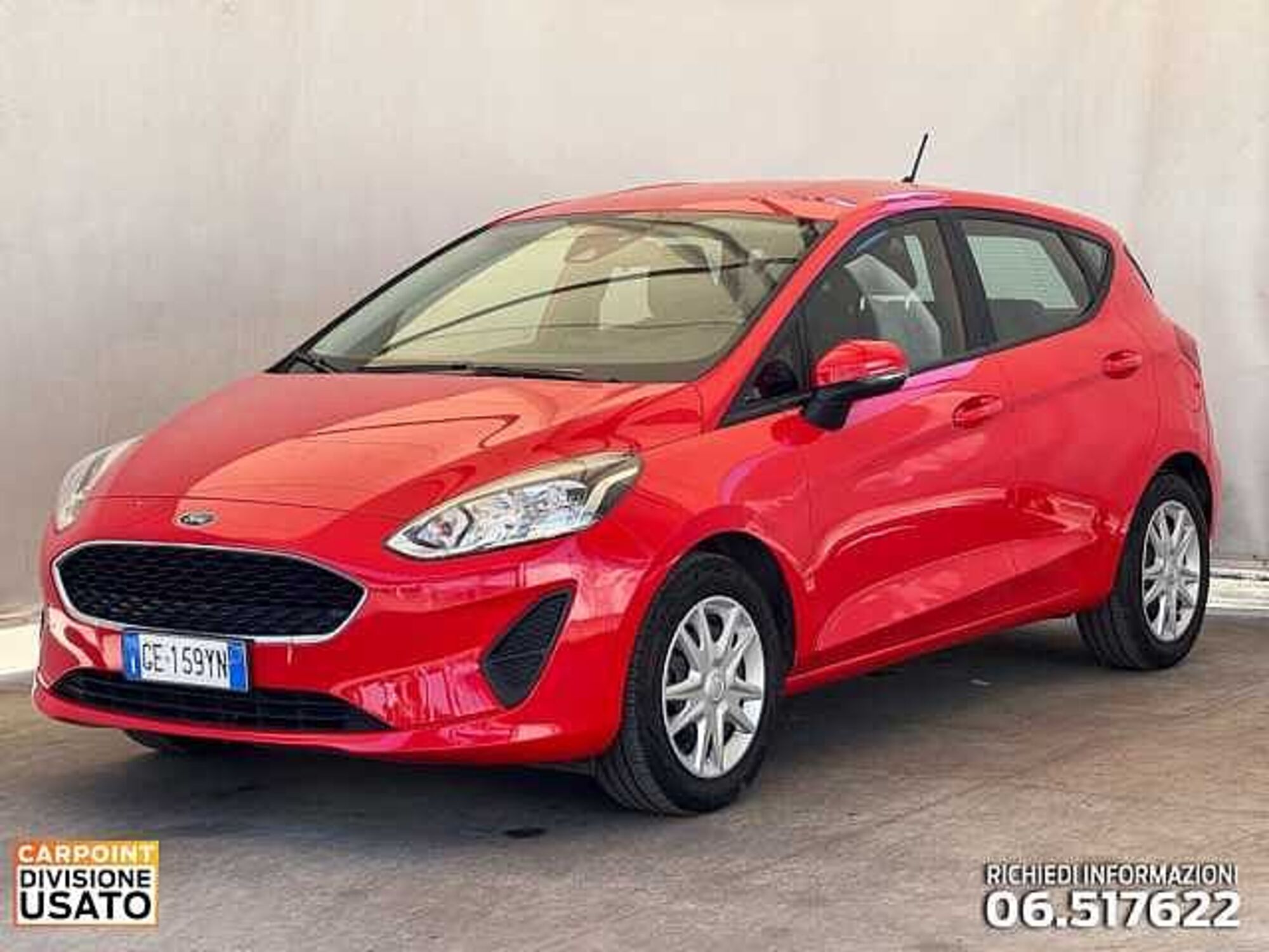 Ford Fiesta 1.1 75 CV GPL 5 porte del 2021 usata a Roma