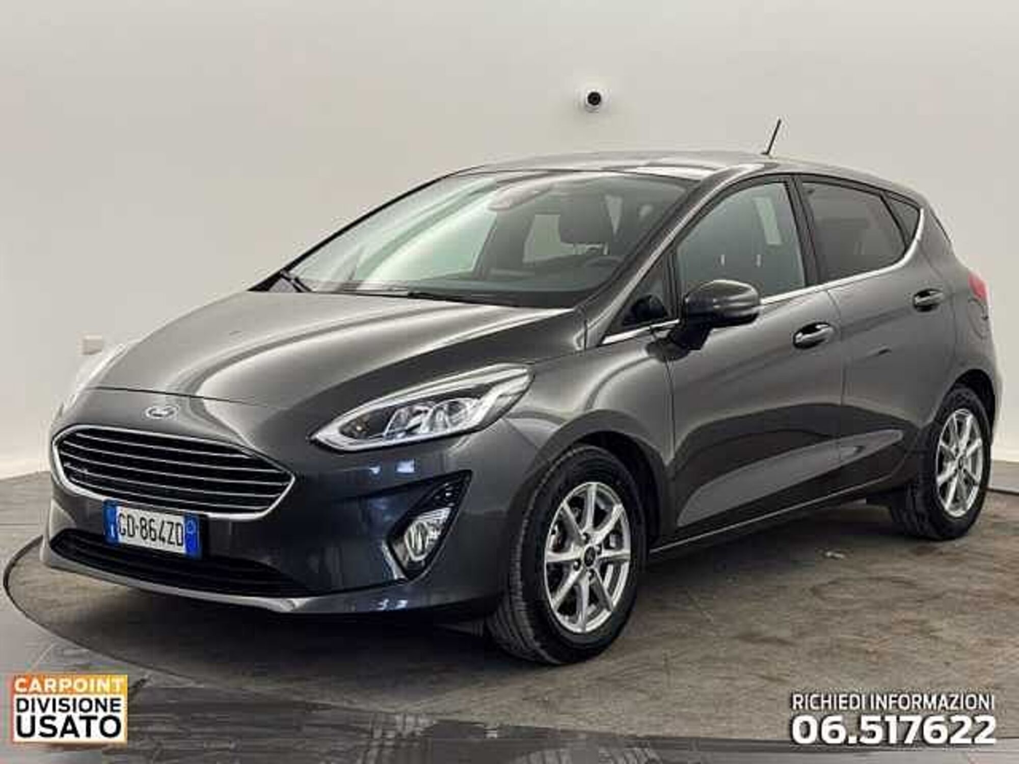 Ford Fiesta 1.0 Ecoboost 125 CV DCT Titanium del 2021 usata a Roma