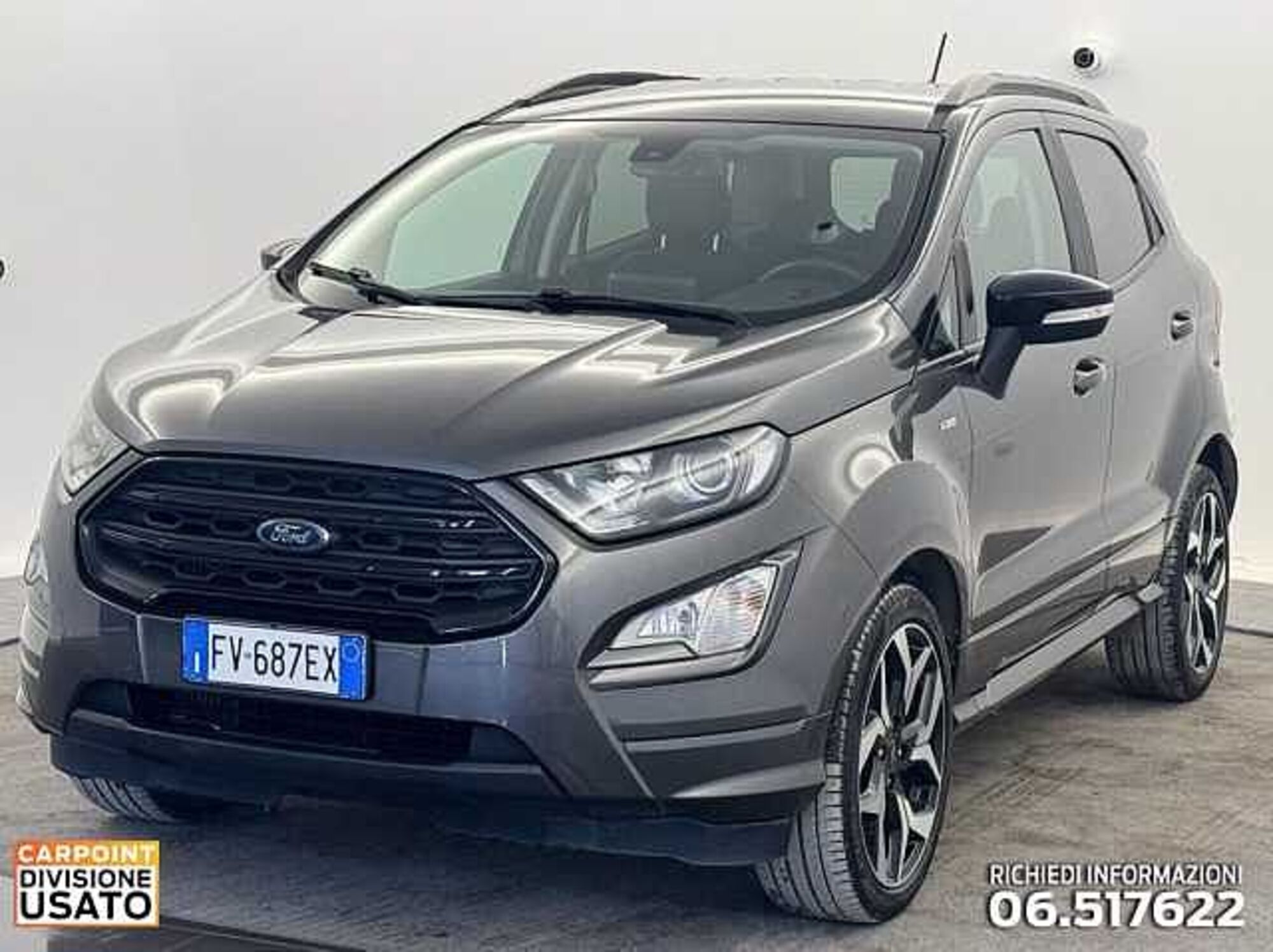 Ford EcoSport 1.0 EcoBoost 100 CV ST-Line SIP del 2018 usata a Roma