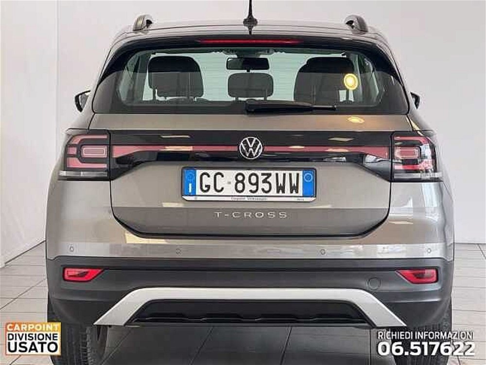 Volkswagen T-Cross 1.0 TSI 110 CV Style del 2020 usata a Roma (4)