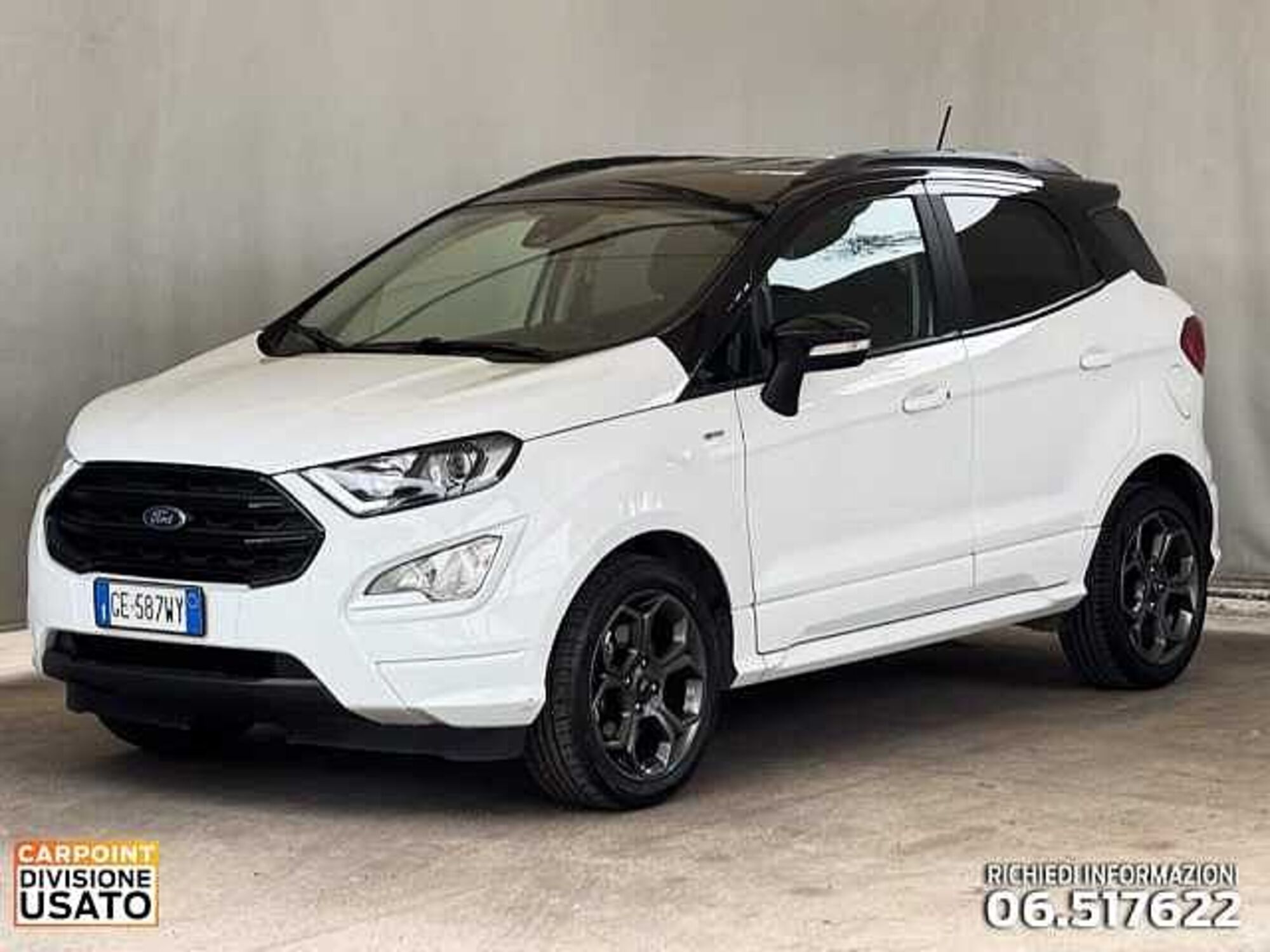 Ford EcoSport 1.5 Ecoblue 95 CV Start&amp;Stop ST-Line del 2021 usata a Roma