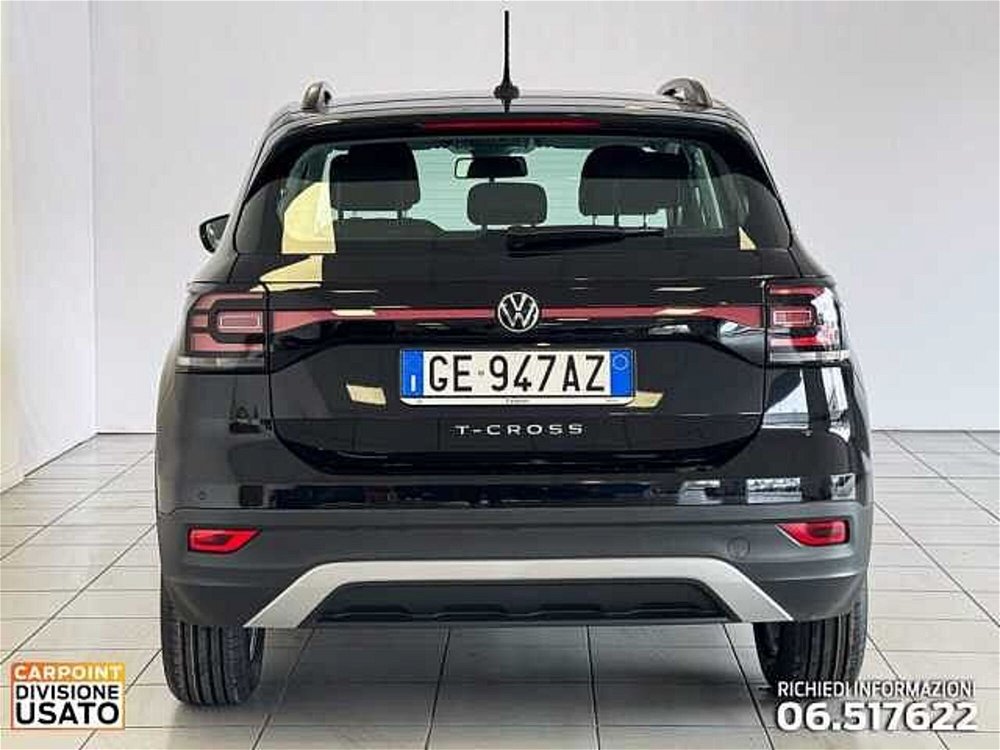 Volkswagen T-Cross 1.0 tsi Edition 95cv del 2021 usata a Roma (4)